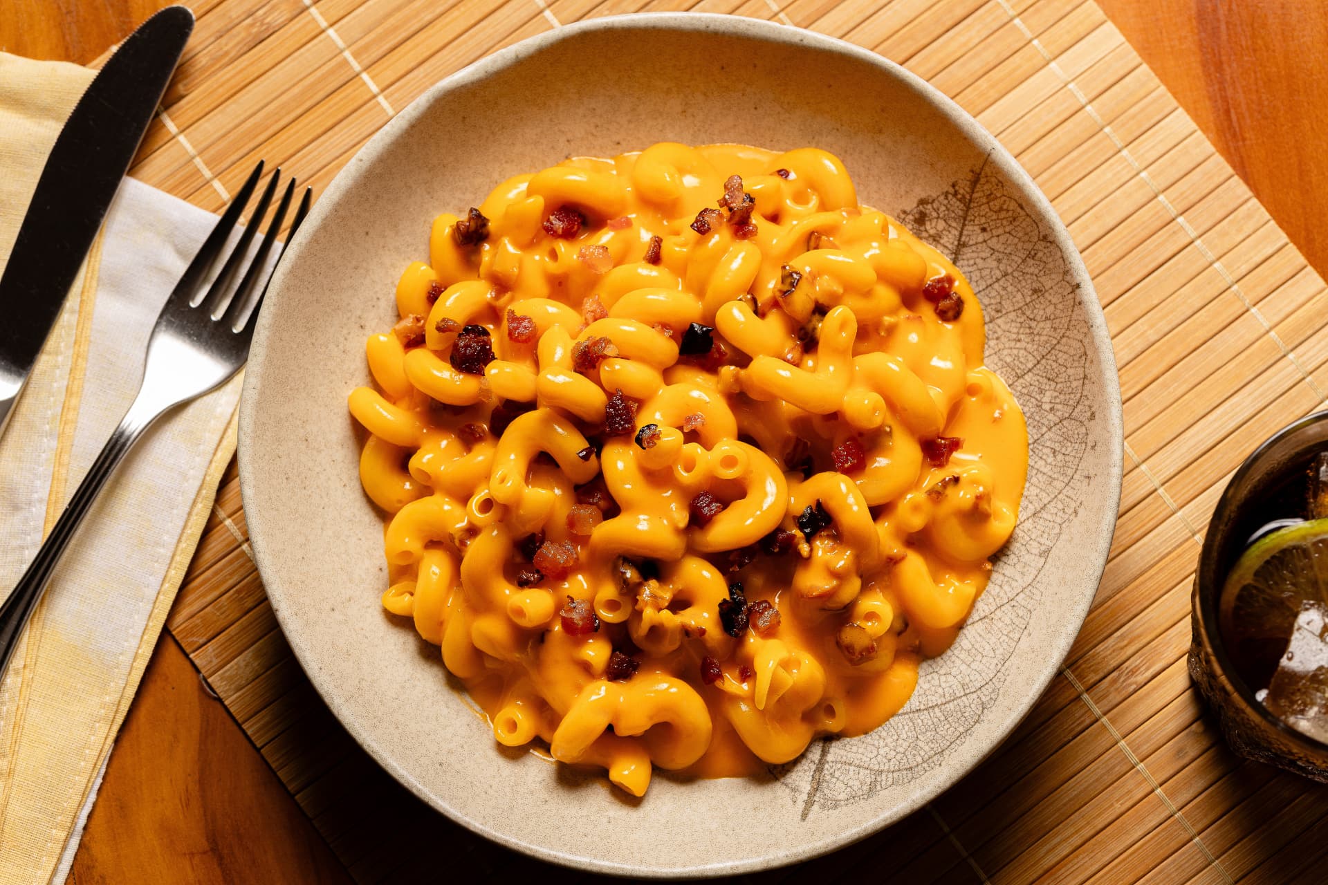 Mac n' Cheese com bacon
