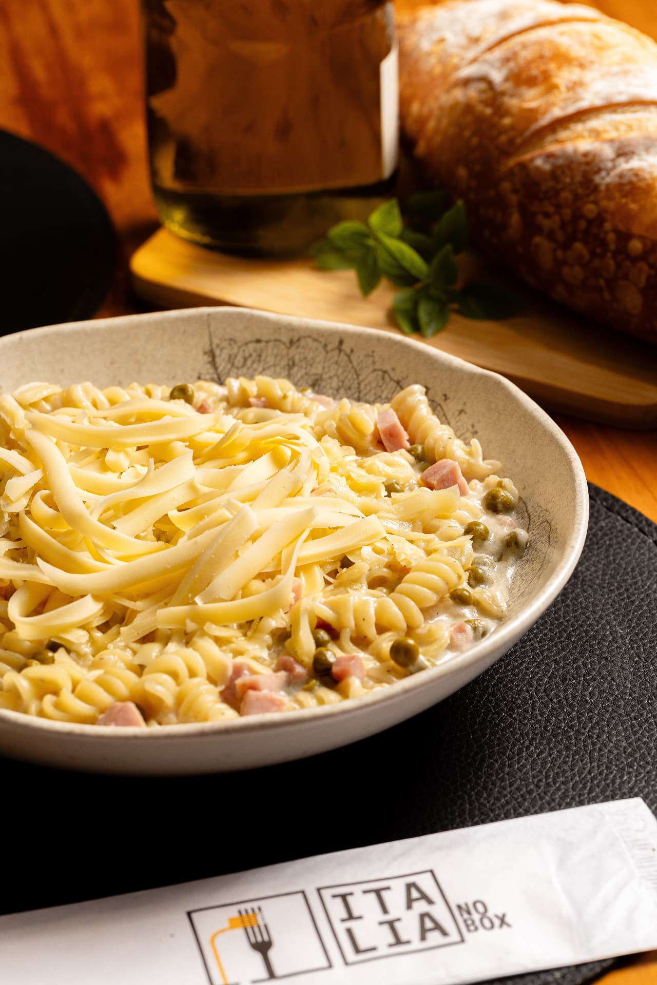Fusilli cremoso
