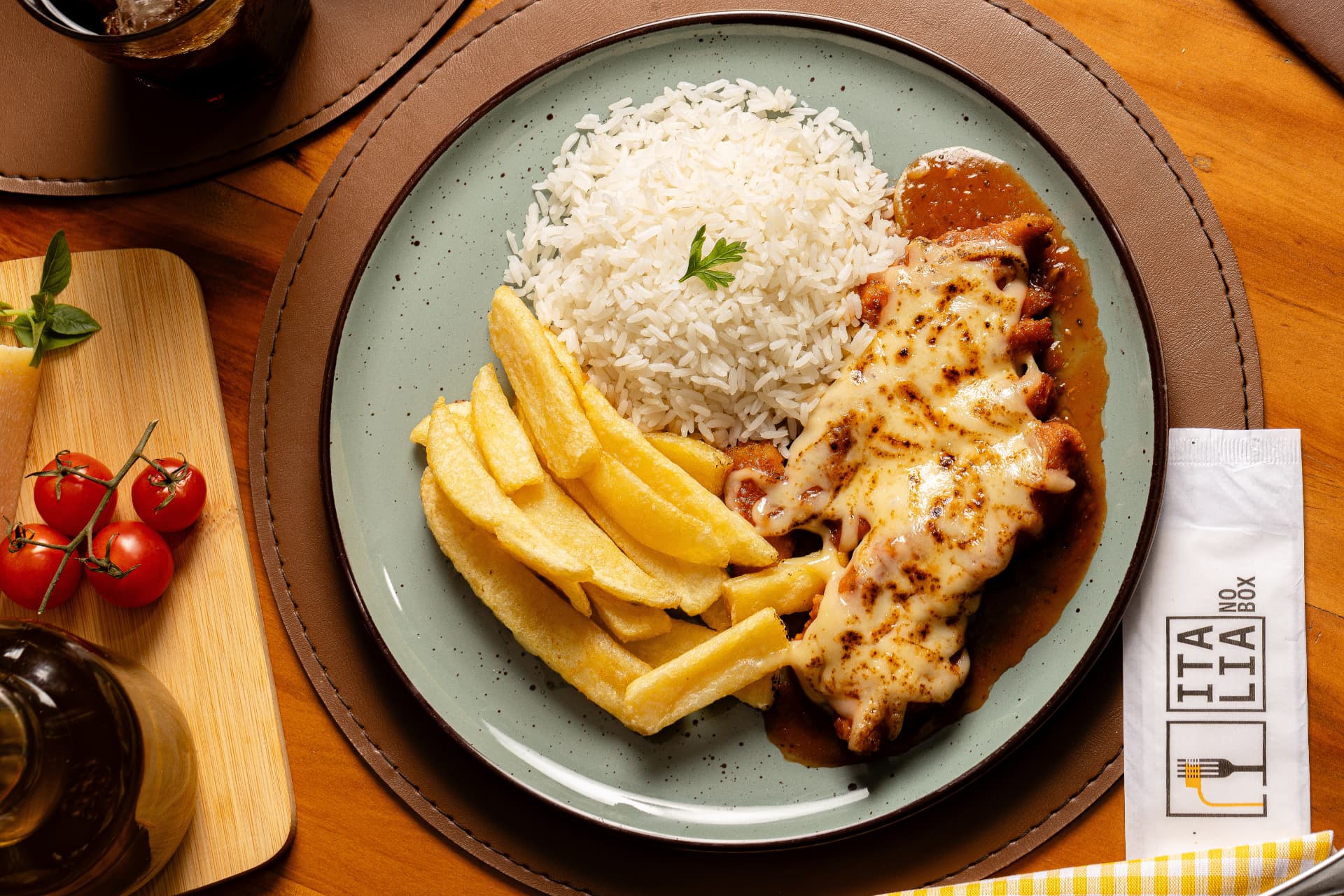 Parmegiana de frango